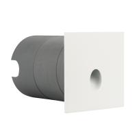 Arlight 025738 Светильник LT-GAP-S70x70-3W Warm3000 (WH, 30 deg) (Arlight, IP65 Металл, 3 года)