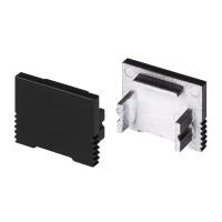 Arlight 034001 Заглушка SL-SLIM-H13M BLACK глухая (Arlight, Пластик)