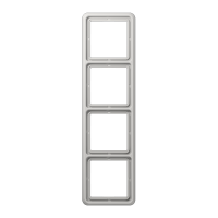 Jung CD 584 WU LG Рамка