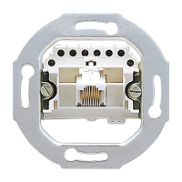 Jung UAE 8 UPO Телефонная (UAE) розетка