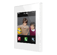 Zennio Z41 COM/Панель KNX, ёмкостной сенсорный TFT экран 4.1 дюймов, IP-порт, функция видеодомофона, цвет: Белый ZVI-Z41COM-WP