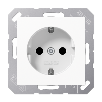 Jung ABA 1520 KI WW SCHUKO®-розетка 16 A / 250 B ~