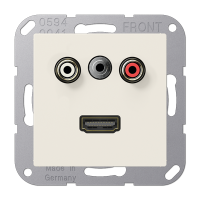 Jung MA A 1082 Аудио «Тюльпан» (Cinch/RCA) / Стереоразъем (TRS 3,5 мм) / HDMI