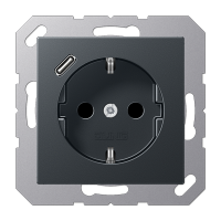 Jung A 1520-18 C ANM Розетка SCHUKO® с USB-интерфейсом