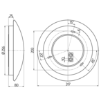 Оборудование BEG Luxomat 91744 Внутренний светильник AL22-LED по выгодной цене. Купить в Москве со скидкой.