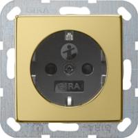 Gira 0453604 Розетка с заземляющими контактами 16 A, 250 В~ c shutterШтыревые клеммы