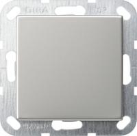 Gira 0130600 Кнопочный выключатель 10 AX 250 В~ с вертикально расположенной клавишейПереключающий контакт 1-пол.