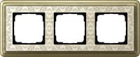Gira 0213 663 Установочная рамка Gira ClassiX Art Бронза-кремовый