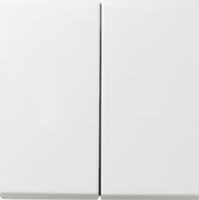 Gira 0125112 Кнопочный выключатель 10 AX 250 В~ с клавишей двойнойДвухканальный выключатель