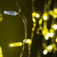 Arlight 031186 Светодиодная гирлянда ARD-EDGE-CLASSIC-2400x600-CLEAR-88LED-FLASH Gold (230V, 6W) (ARDCL, IP65)