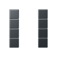 Jung A 504 TSA ANM Набор накладок 4 группы