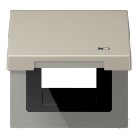 Jung ES 2990 KL USB Откидная крышка (с возвратной пружиной)