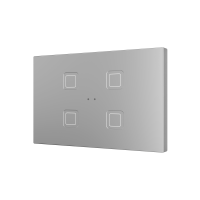 Zennio ZVITRXL4S Tecla RGB XL 4. PC-ABS Емкостная кнопка, 4 кнопки