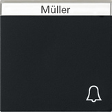 Gira 0673005 Клавиша с символом и полем для надписиЗвонок