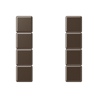 Jung A 504 TSA MO Набор накладок 4 группы