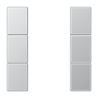 Jung AL 2503 TSA Набор накладок 3 группы