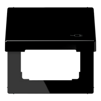 Jung LS 990 BFKL SOC SW Откидная крышка (с возвратной пружиной)