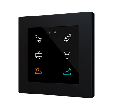 Оборудование Zennio ZVIFR55X6 Емкостный сенсорный переключатель с RGB-подсветкой (55 x 55 мм) Flat RGB 55 по выгодной цене. Купить в Москве со скидкой.