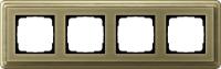 Gira 0214 621 Установочная рамка Gira ClassiX Бронза