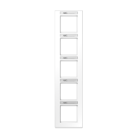Jung AC 585 BFNA WW Рамкас полем для надписи, 9 х 55 мм