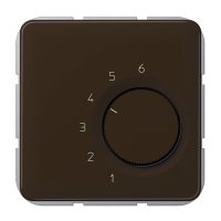 Jung TR CD 236 BR Комнатный термостат «НО/НЗ контакт»