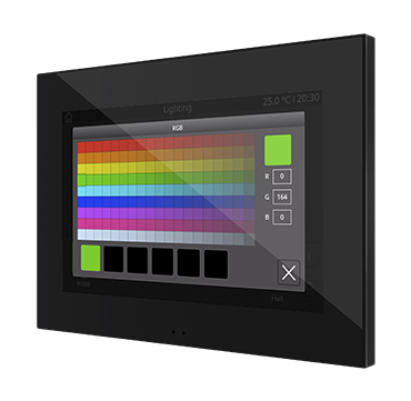 Оборудование Zennio Цветная емкостная сенсорная панель с 7-дюймовым дисплеем. Z70 v2 ZVIZ70V2 по выгодной цене. Купить в Москве со скидкой.