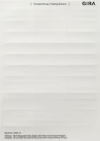 Gira 2876112 Листы для надписей для Gira F10011,7 x 66,3 мм 63 поля для надписей
