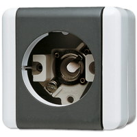 Jung 837-14 W Корпус с патроном для лампы (без плафона)