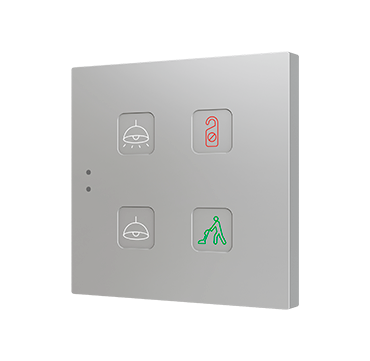 Оборудование Zennio ZVITR4 Емкостный сенсорный переключатель с RGB-подсветкой Tecla RGB по выгодной цене. Купить в Москве со скидкой.