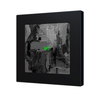 Zennio ZVIFR55X1 Емкостный сенсорный переключатель с RGB-подсветкой (55 x 55 мм) Flat RGB 55