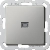 Gira 2834600 Клавишный выключатель британский стандарт (BS EN 60669-1) 20 AX 250 В~ с клавишей и контрольной лампочкойВыключатель 2-пол.