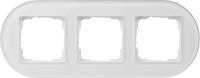 Gira 0213 130 Установочная рамка Gira Studio Белое стекло