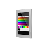 Zennio  Цветная емкостная сенсорная панель с 5-дюймовым дисплеем Z51, цвет: Серебряный ZVIZ50S