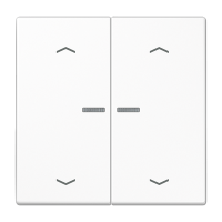 Jung LS 102 KO5P WW Клавиша с окошком и с символами «стрелки»