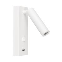 Arlight 031394 Светильник SP-BED-CHARGE-S60x125-3W Warm3000 (WH, 20 deg, 230V) (Arlight, IP20 Металл, 3 года)