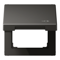 Jung AL 2990 KL SOC AN Откидная крышка (с возвратной пружиной)