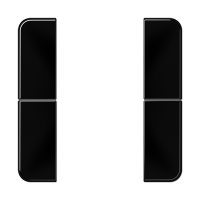 Jung CD 502 TSA SW Набор накладок 2 группы