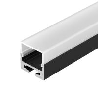 Arlight 027993 Профиль с экраном SL-LINE-2011M-2500 BLACK+OPAL SQUARE (Arlight, Алюминий)