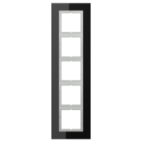 Jung LSP 985 GL SW Стеклянная рамка