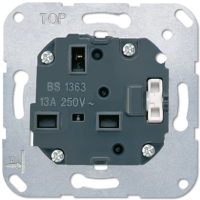 Jung 3171 EINS Механизм розетки с выключателем британский стандарт 1363