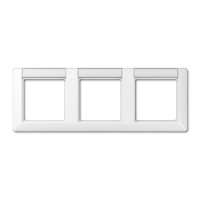 Jung AS 5830 NA WW Рамкас полями для надписи 12 x 55,5 ммдля горизонтальной установки