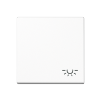 Jung A 590 BF L WW Клавиша с символом «освещение»