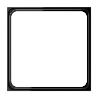 Jung LS 981 Z SW Промежуточная рамка