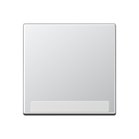 Jung A 590 BF NA AL Kлавиша с полем для надписи 6 x 46 мм