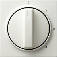 Gira 066940 Накладка с поворотной ручкой для 3-позиц. выключателяНейтральное положение