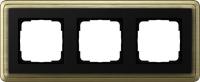 Gira 0213 622 Установочная рамка Gira ClassiX Бронза-черный