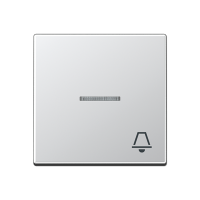 Jung A 590 KO5 K AL Клавиша с символом «звонок» и окошком