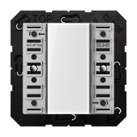 Jung A 5074 RF TSM KNX радио кнопочный модуль, 4 группы