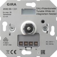 Gira 203000 Потенциометр DALI Tunable White с интегрированным блоком питания