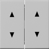 Gira 1150 015 Клавиша 2-местн. с символами стрелок